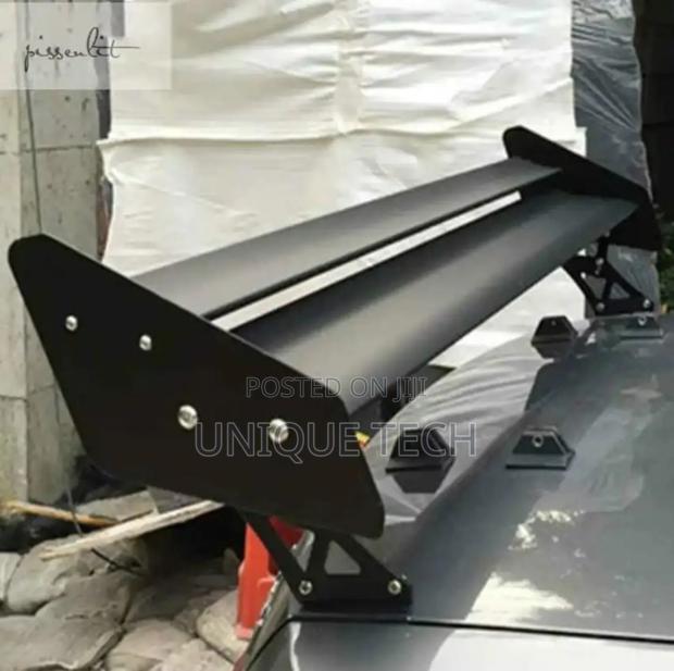 Dual-Style Aluminum Spoiler -Addition to Your Car's Design