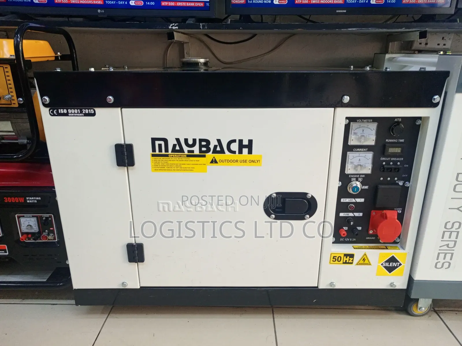 Maybach Three Phase Mb12000d 12kva Diesel Silent Generator