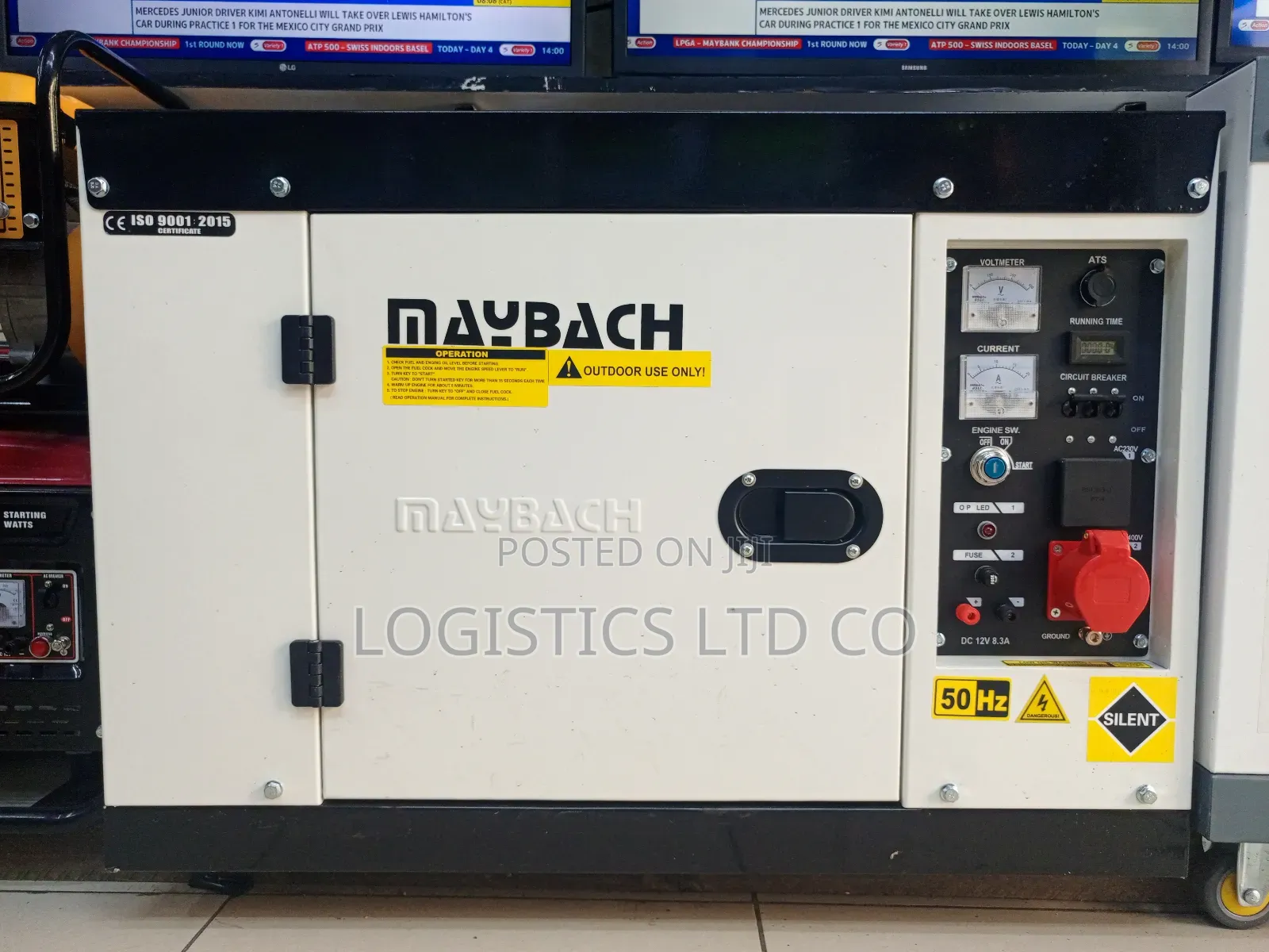 Maybach Three Phase Mb12000d 12kva Diesel Silent Generator