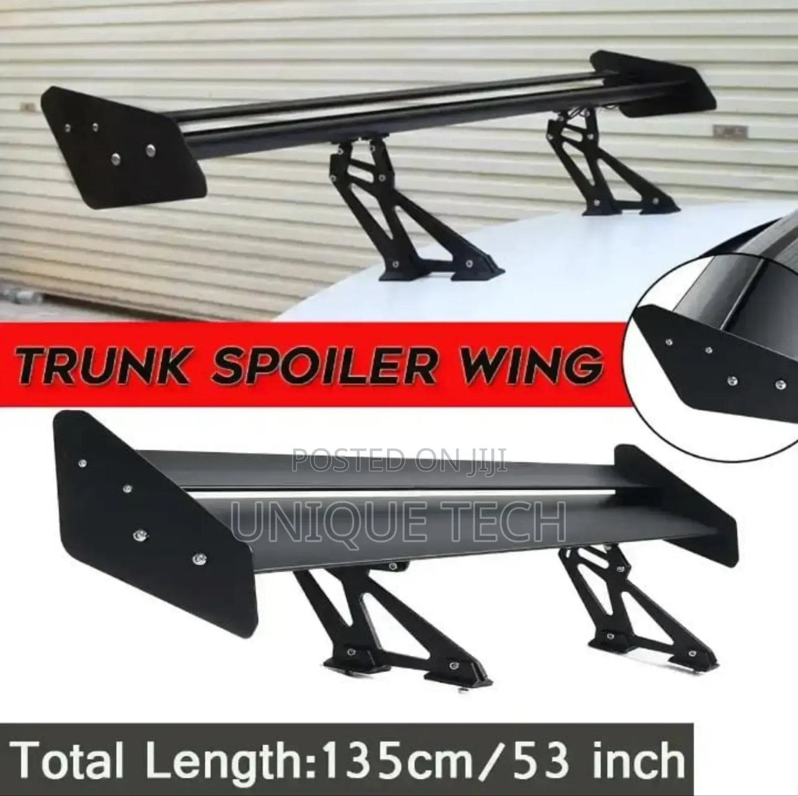 Double Aluminum Spoiler:The Ideal Upgrade for Sporty Design