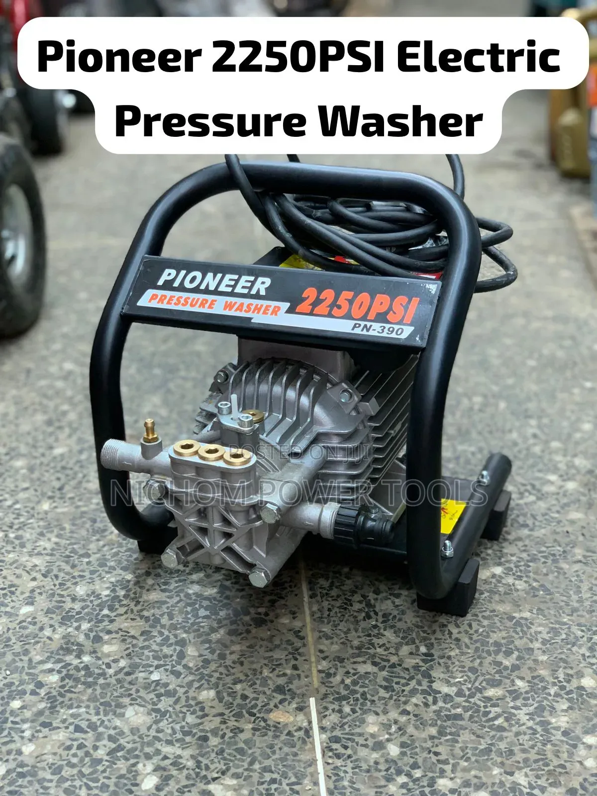 Top Quality Pioneer 2250PSI Electric Pressure Washer
