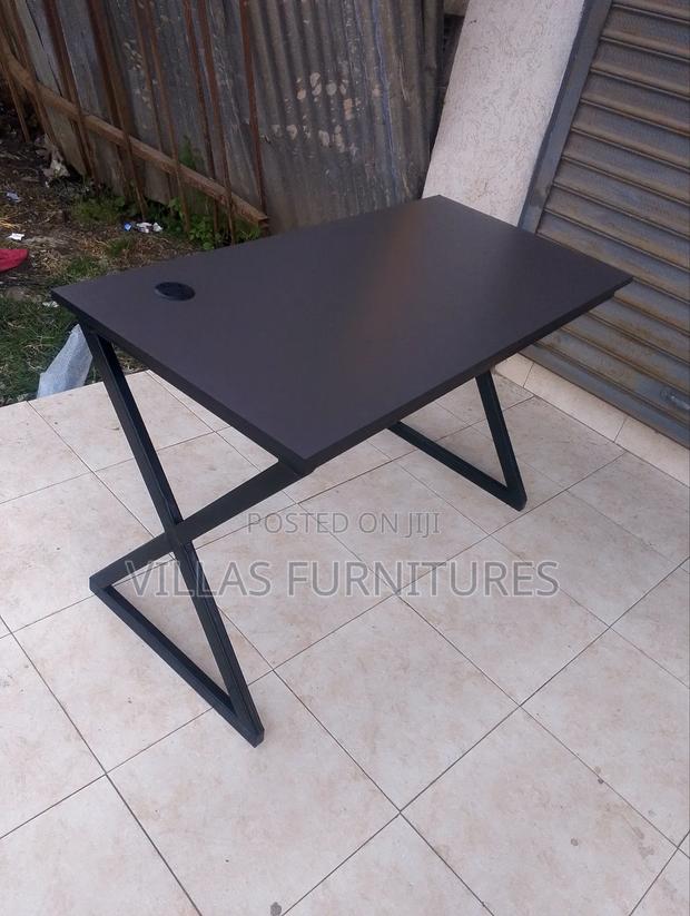1.2m Study Table Grey Top
