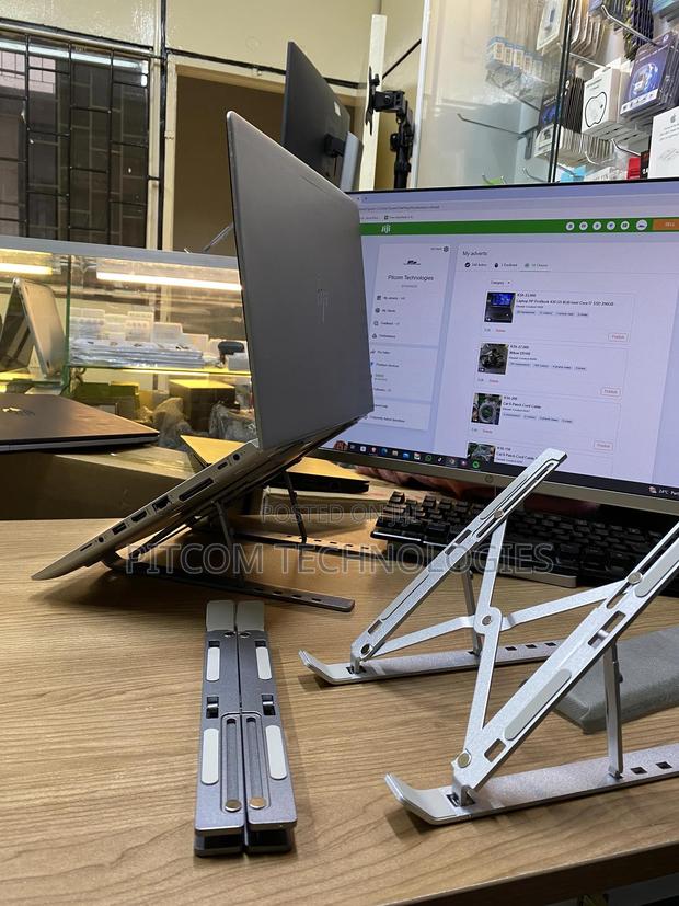 Adjastable Aluminum Laptop Stand - thumbnail 4