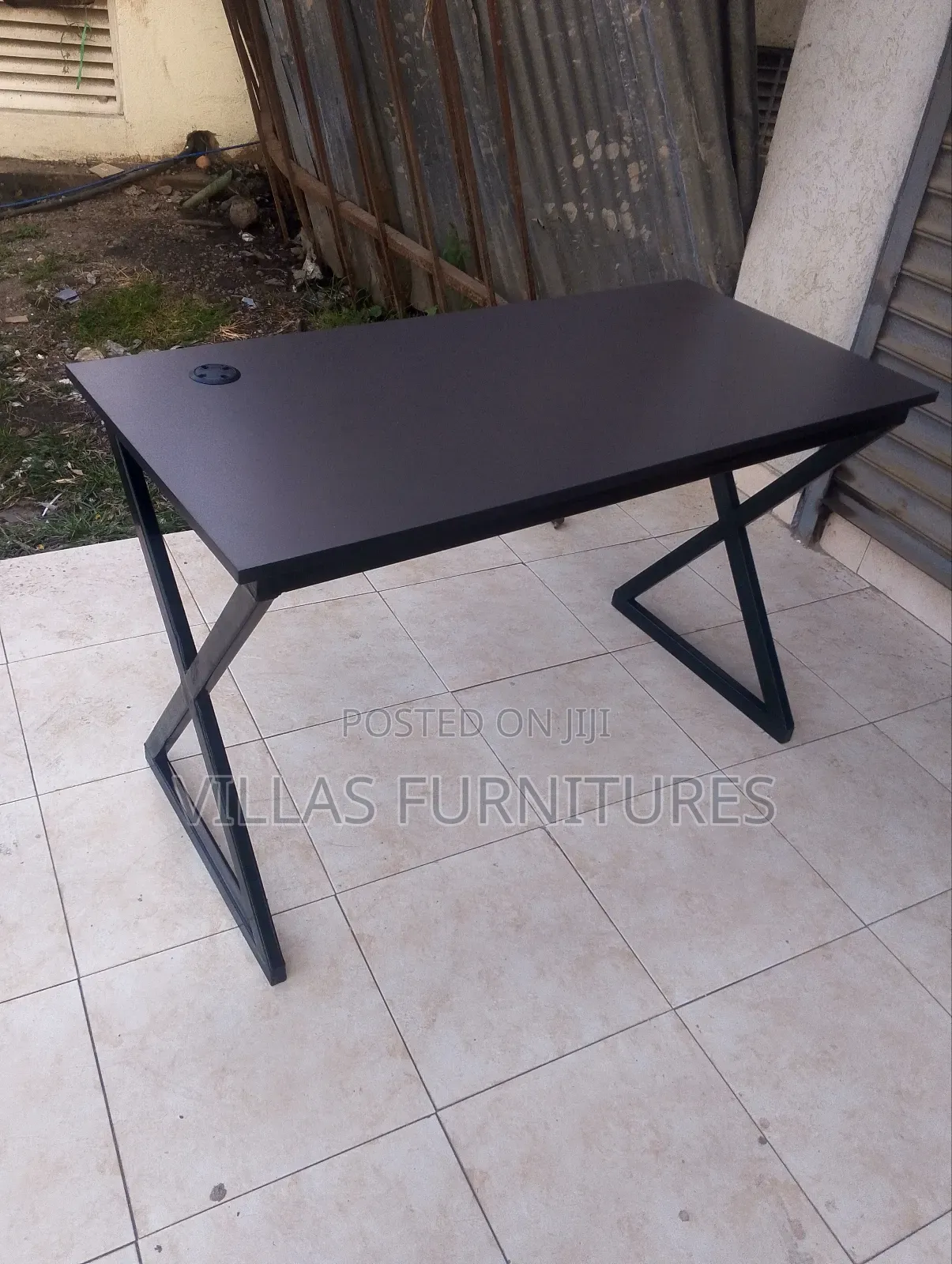 Grey Study Table