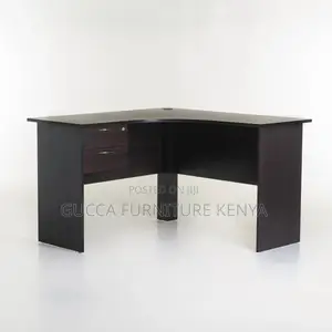 Office Desk: 1.2 Meters Curved Wooden Office Desk