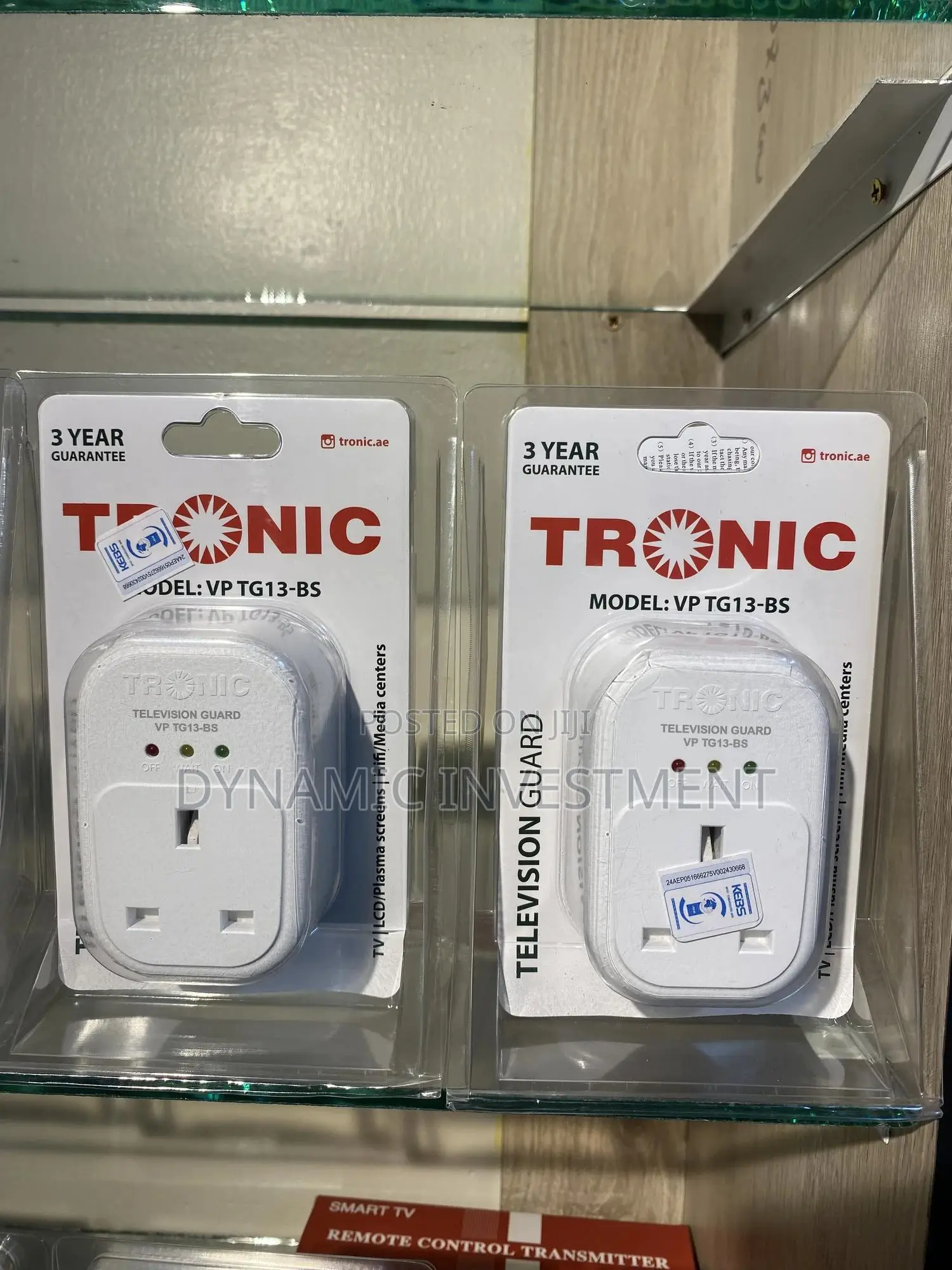 Tronic TV Power Guard Tronic 13A Voltage Surge Protector