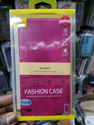 Universal Richboss Flip Cases for Redmi Note 9 4G -Pink