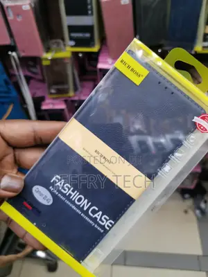 Universal Richboss Flip Cover for Tecno Cammon 20 4g -Blue