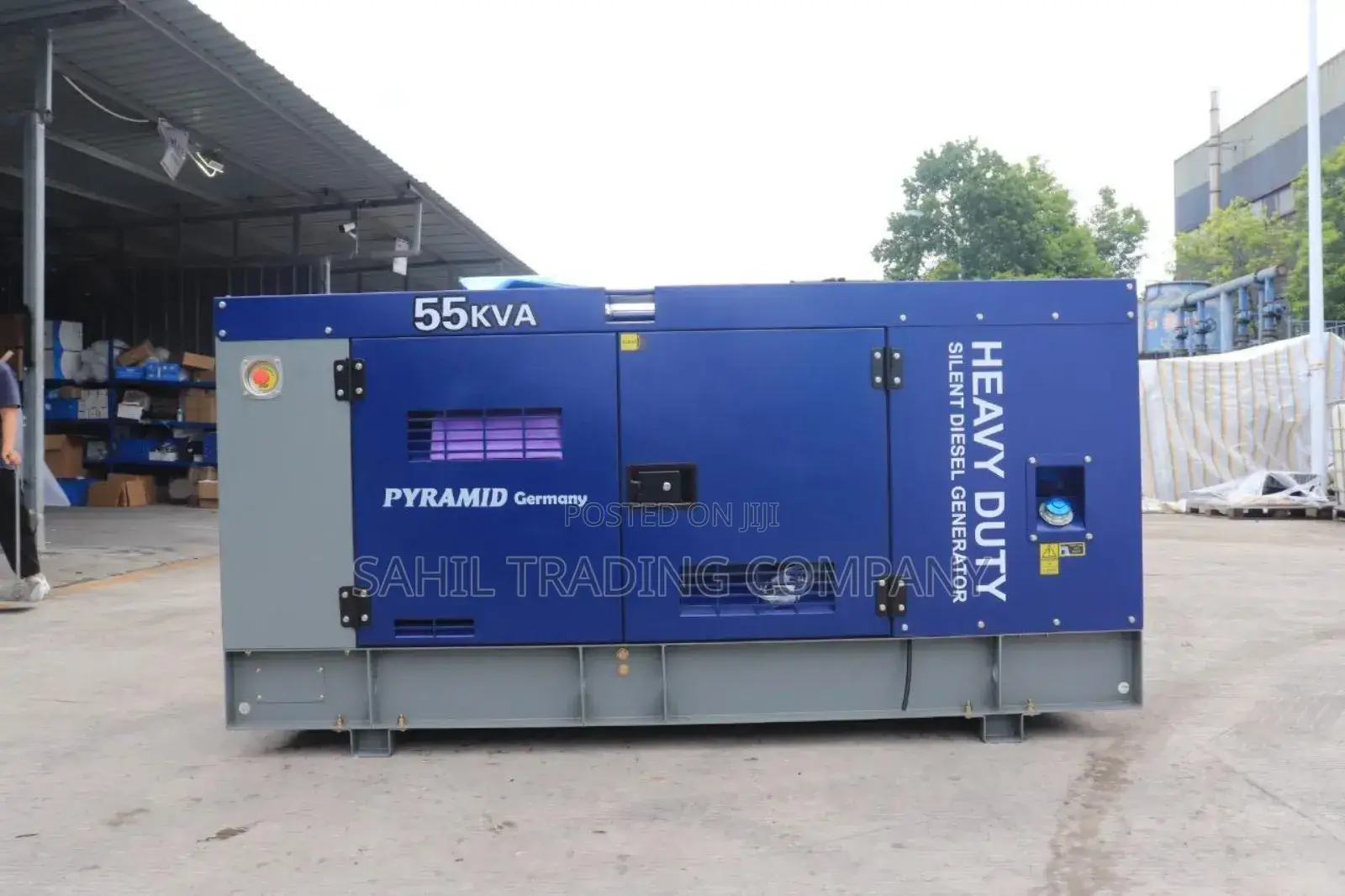 Pyramid 55 KVA Water Cooled Silent DIESEL Generator 3 Phase