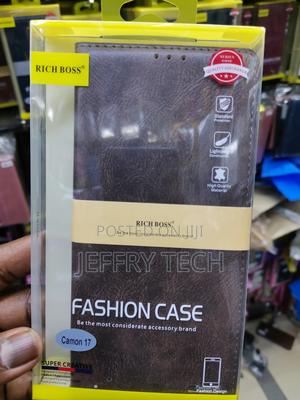 Universal Richboss Case for Tecno Camon 17 -Brown - thumbnail 2