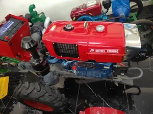Diesel Engine Walking Tractor Heavy Duty Machine 16hp.