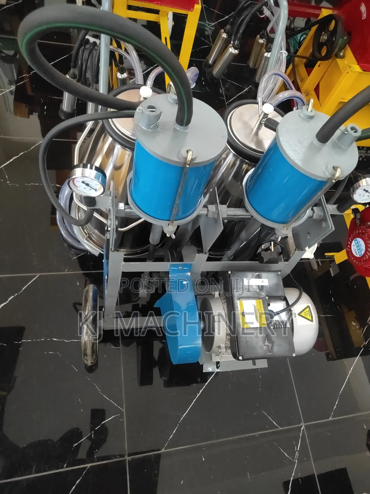 Double Cow Milking Machine Single Phase Electric .