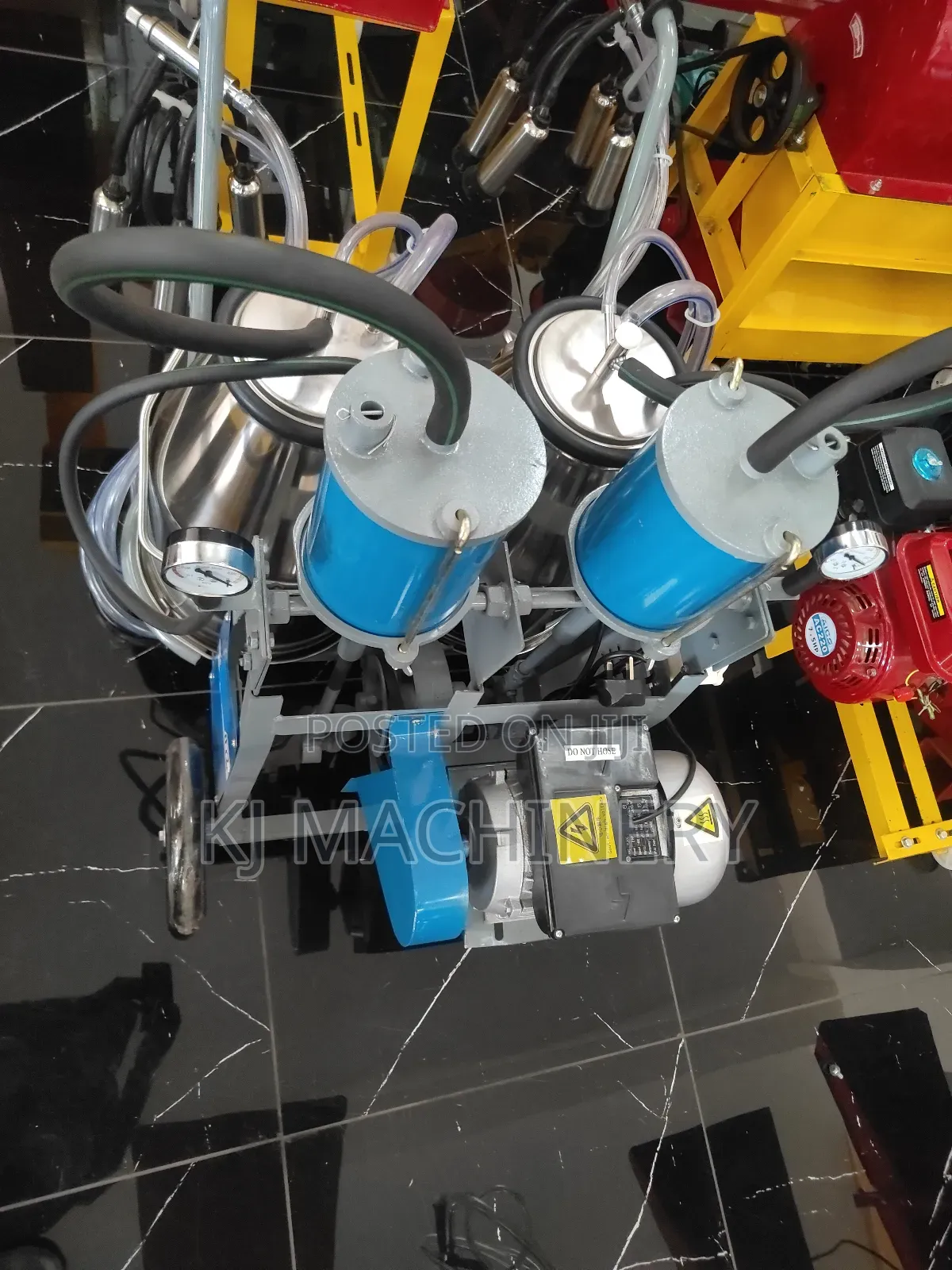 Double Bucket  Milking Machine Electric
