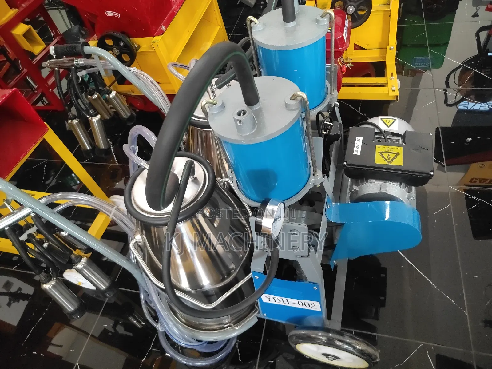 Double Bucket  Milking Machine Electric