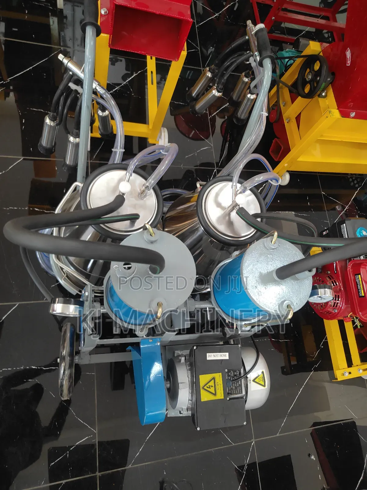 Double Bucket  Milking Machine Electric