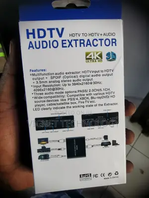 HDTV HDMI to HDMI With Audio Extractor