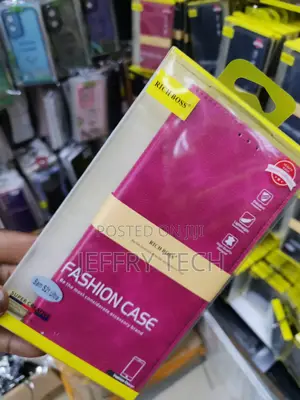 Universal Richboss Flip Cover for Samsung S21 Ultra -Pink