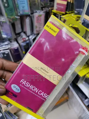 Universal Richboss Flip Cover for Oppo A15 -Pink