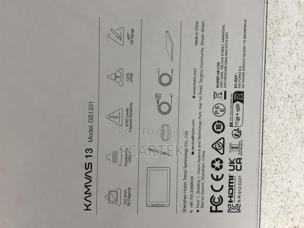 Kamvas 18 Display Graphics Tab - thumbnail 2