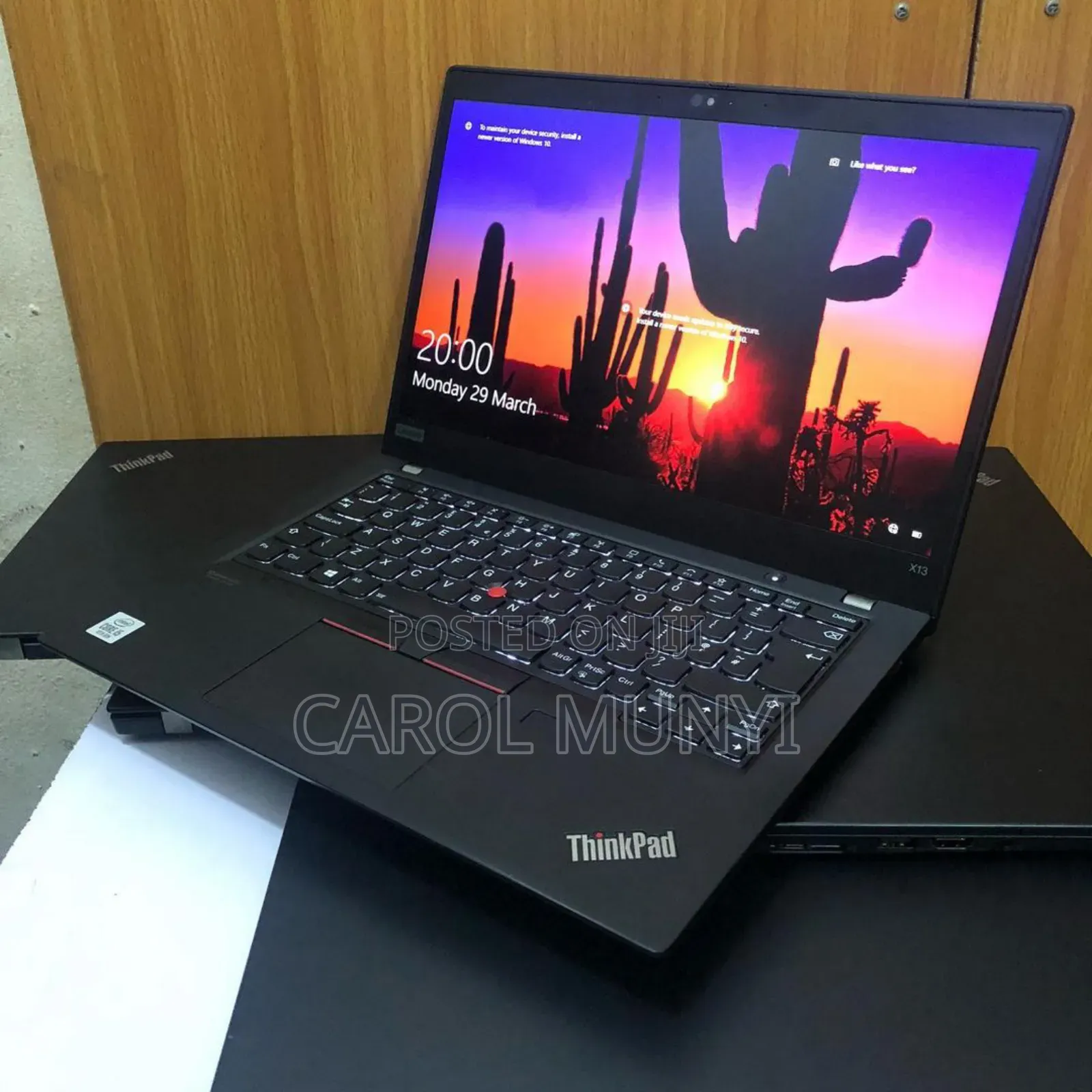 New Laptop Lenovo ThinkPad X1 Carbon 8GB Intel Core i5 SSD 256GB