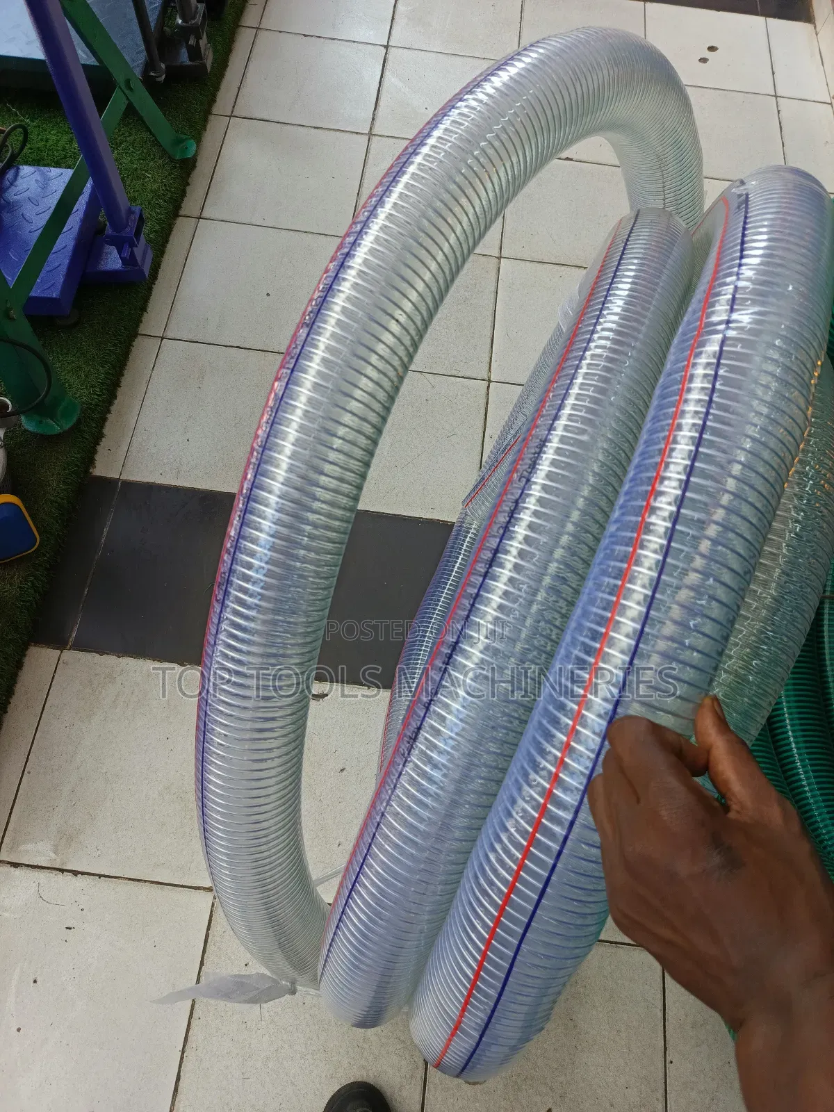 Clear Suction Pipe 3" Inch Per Metre