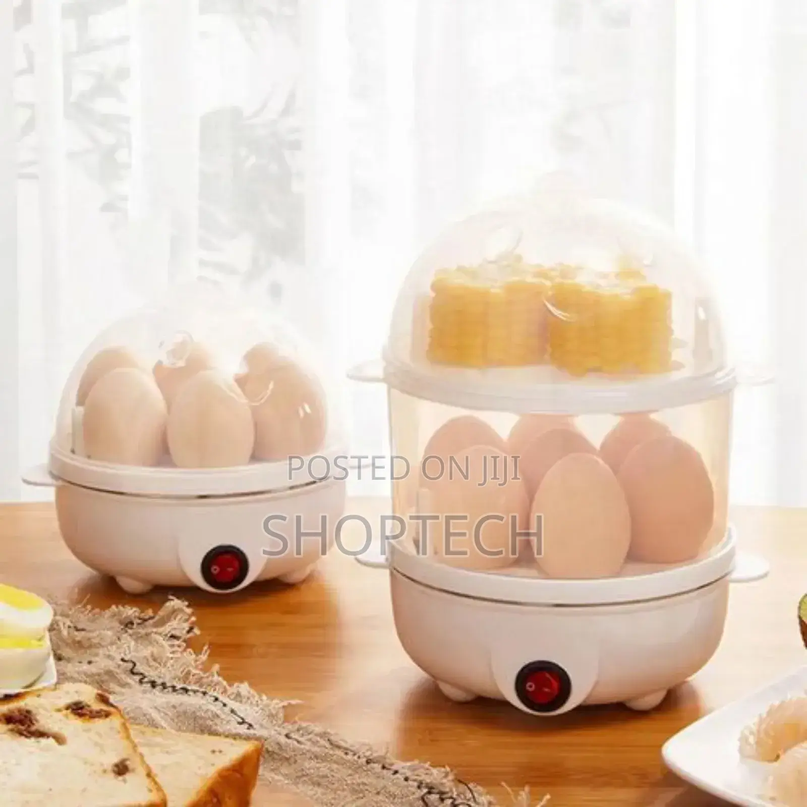 Single or Double Egg Boiler