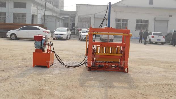 Diesel Hydraulic Soil Interlocking Brick Machine - main view