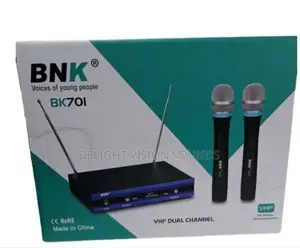 BNK Bk701 VHF Dual Channel Microphone