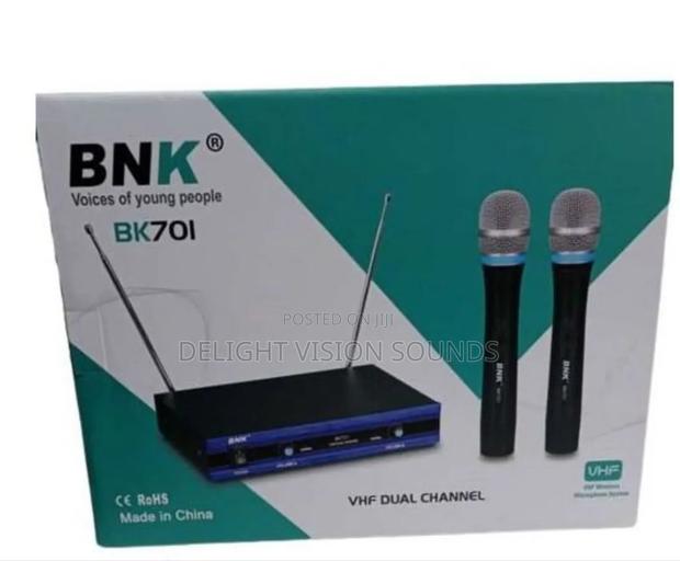 BNK Bk701 VHF Dual Channel Microphone - main view