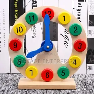 *Wooden Clock Toys *
