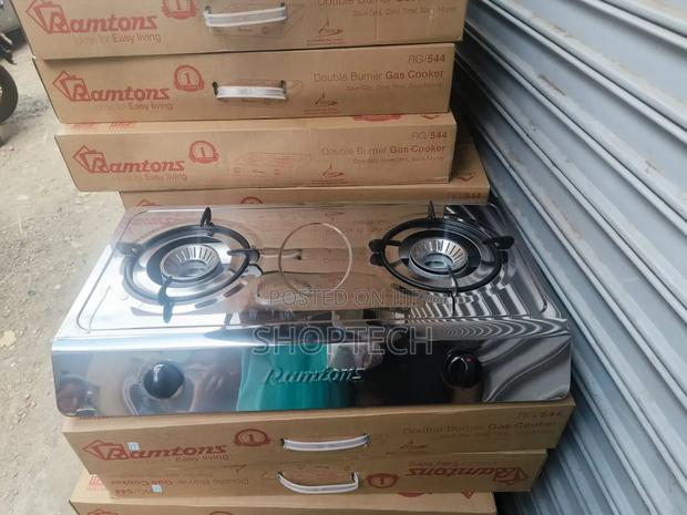 Ramtons Rg/544 Double Burner Gas Cooker
