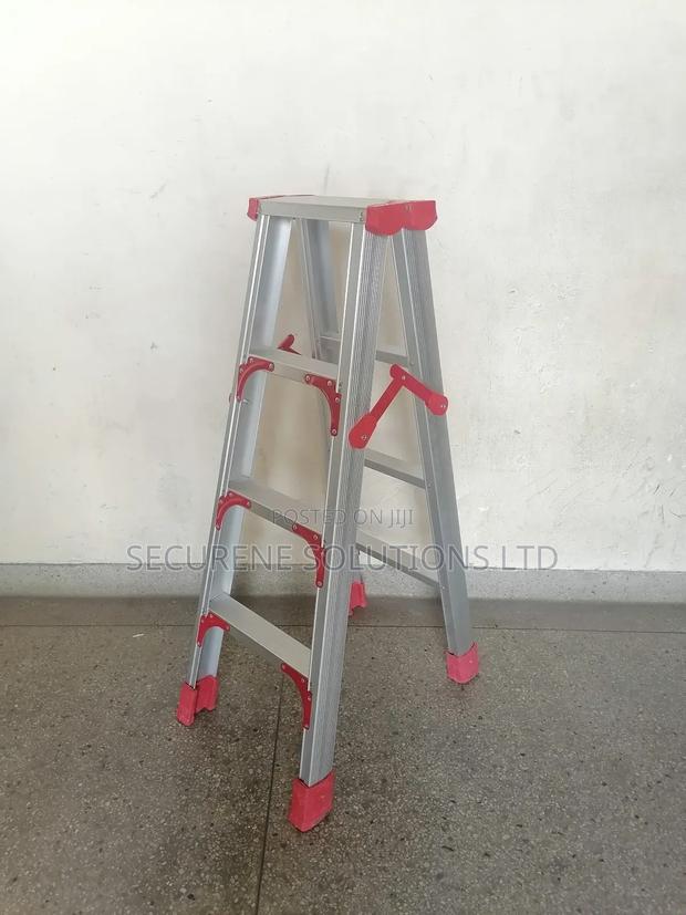 4*4 Aluminium Mini Folding a Type Ladder. - main view