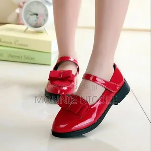 Girls Wetllook Dolly Shoes
