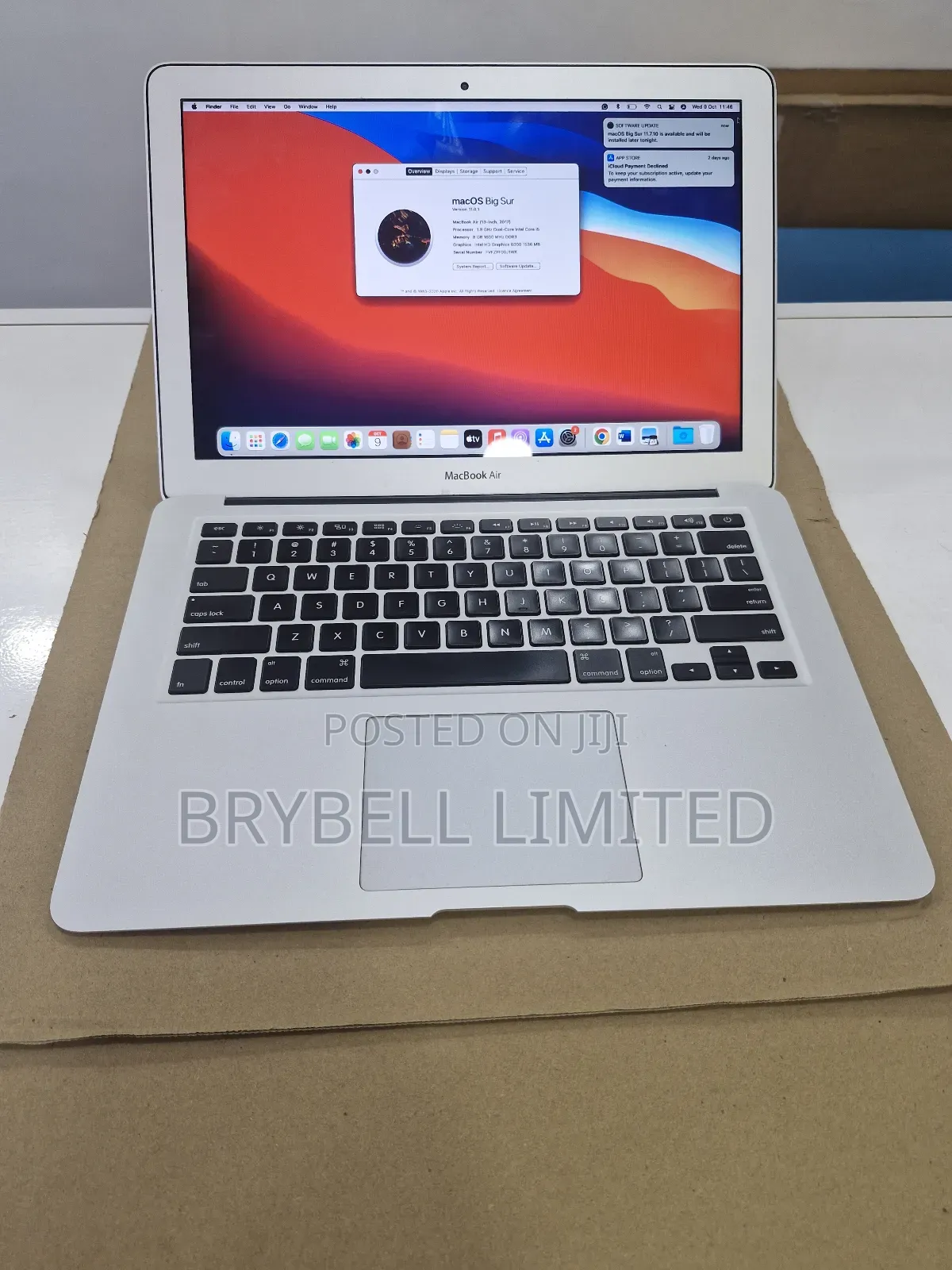 Laptop Apple MacBook Air 2017 8GB Intel Core I5 SSD 128GB