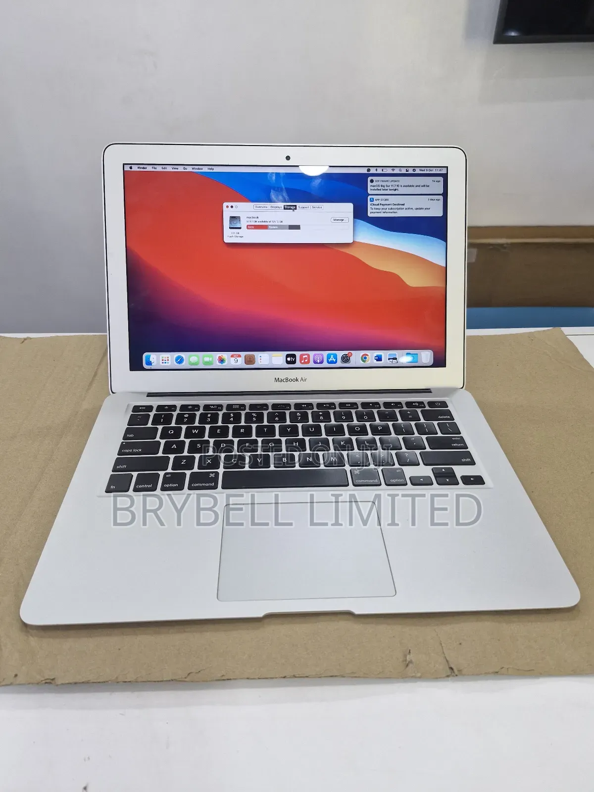 Laptop Apple MacBook Air 2017 8GB Intel Core I5 SSD 128GB