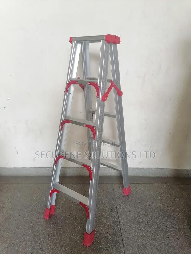 5*5 Aluminium Double Sided a Type Ladder - main view
