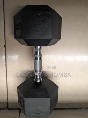 20kgs Dumbells Hexagon Dumbbell - thumbnail 2