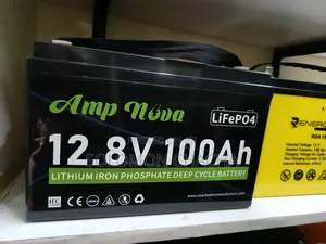 Amp Nova 12.8V 100ah Lithium Phosphate Deep Cycle Battery