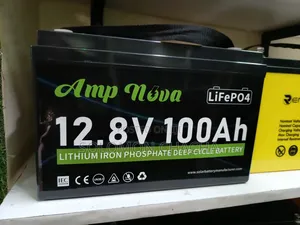 Amp Nova 12.8V 100ah Lithium Phosphate Deep Cycle Battery