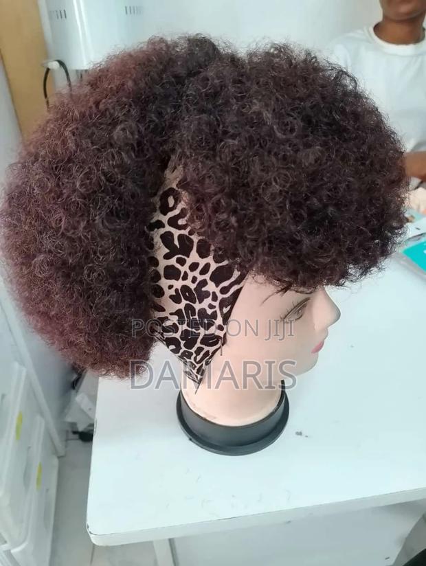 Apple Afro Band Wig