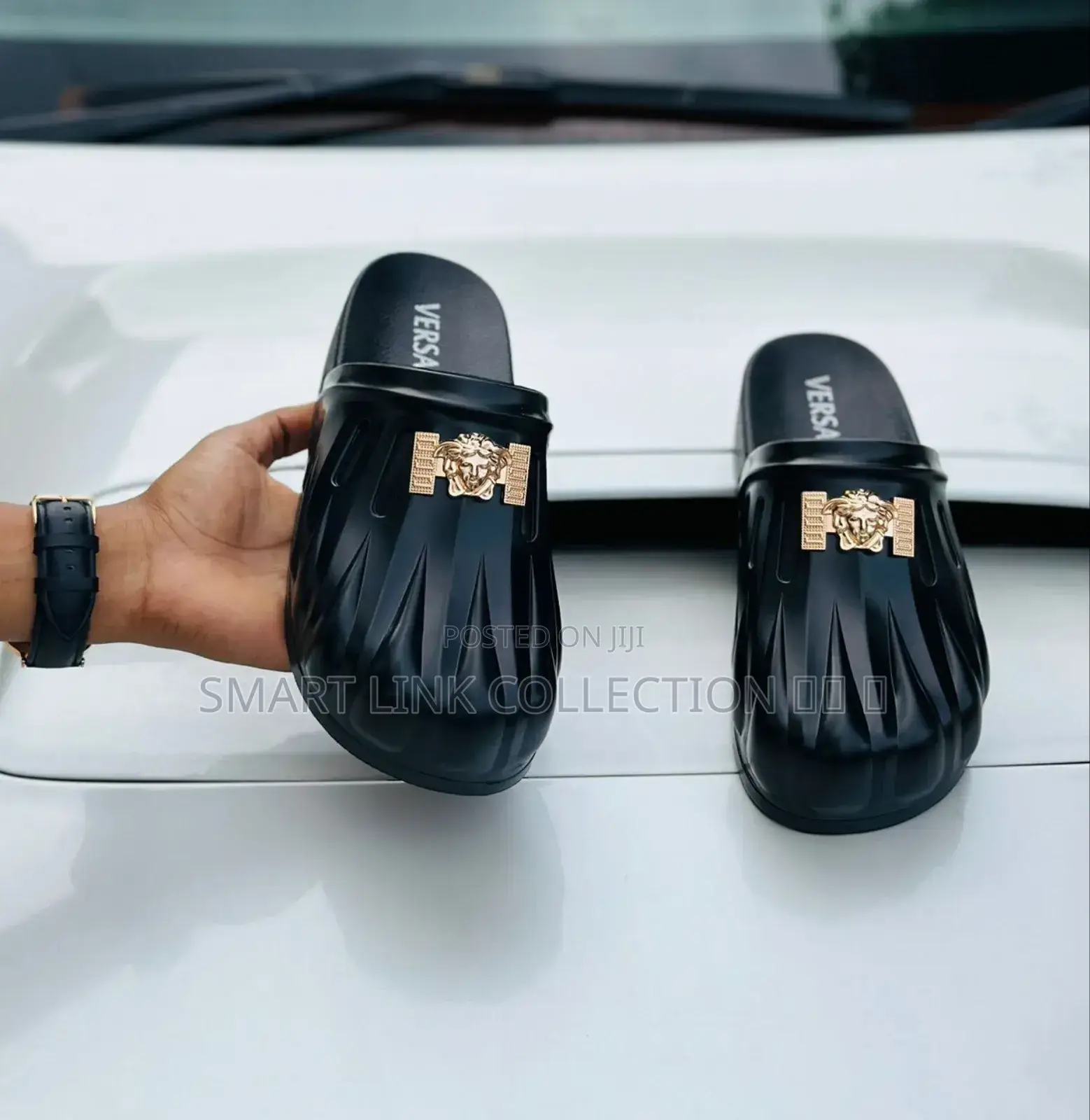 New Versace Crocs