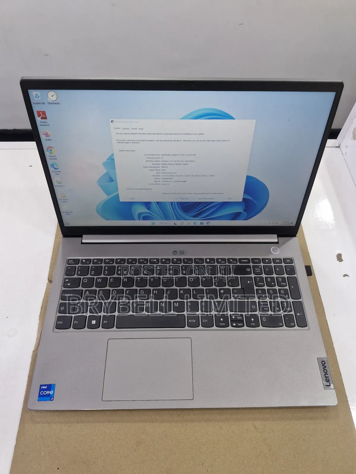 Laptop Lenovo ThinkBook 15s Gen 2 16GB Intel Core I7 SSHD+SSD 500GB