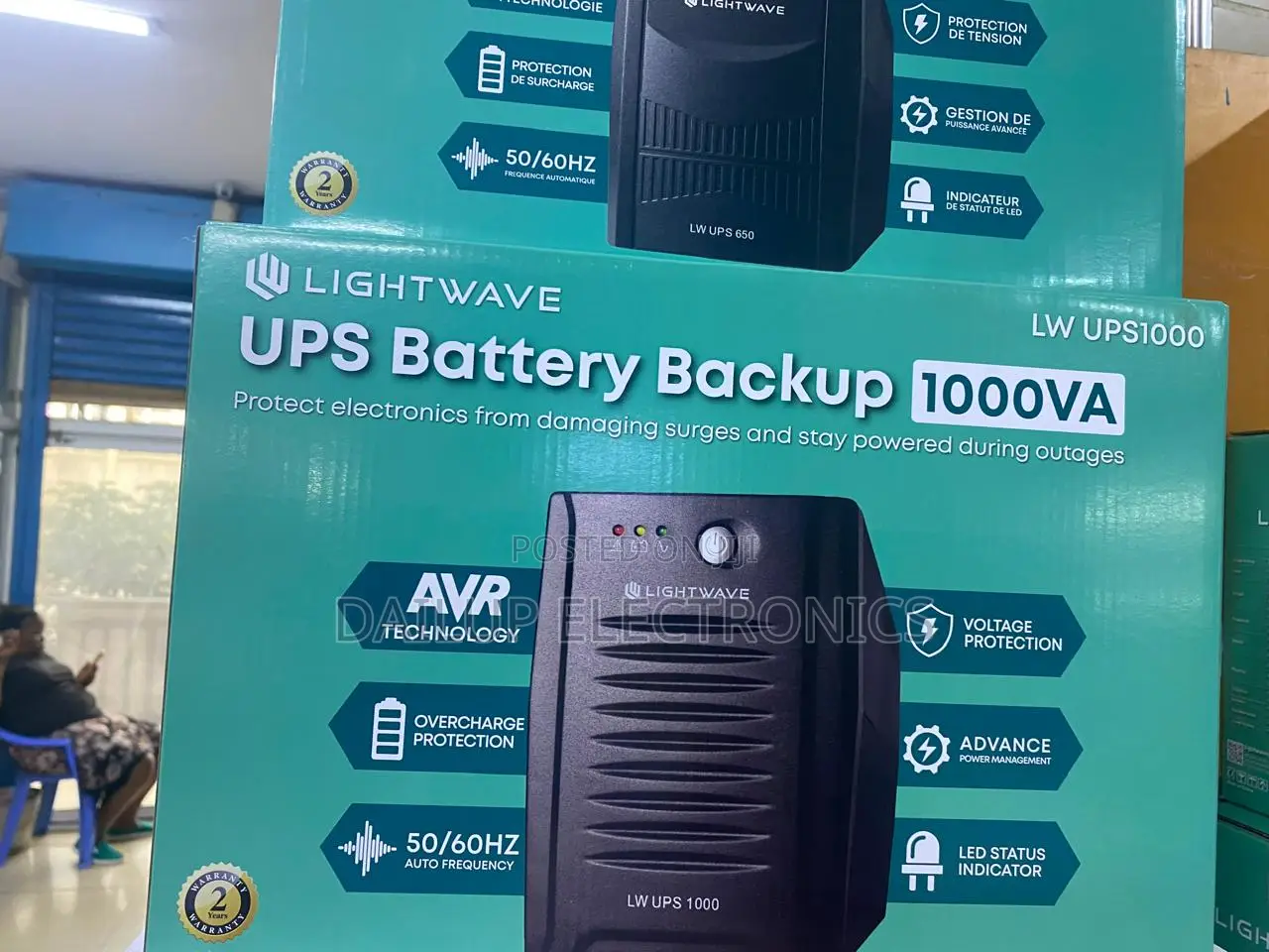 Lightwave 1000va UPS