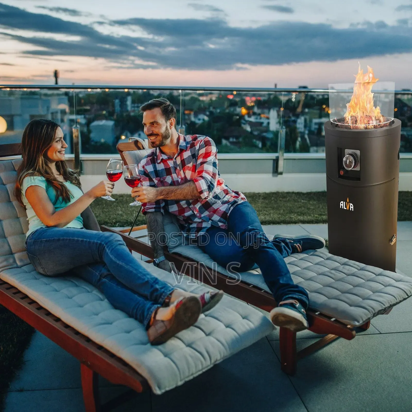 Fire-Pit Gas Patio Heaters Alva