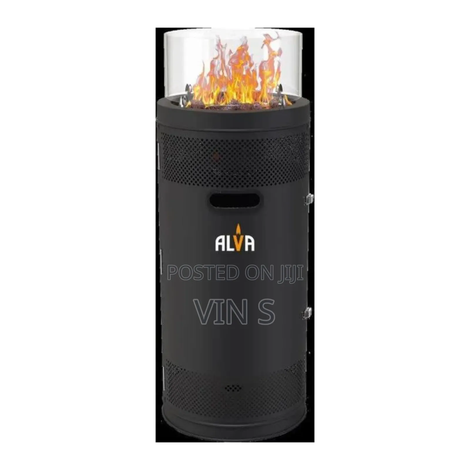 Round Gas Patio Heater Firepit (Alva)