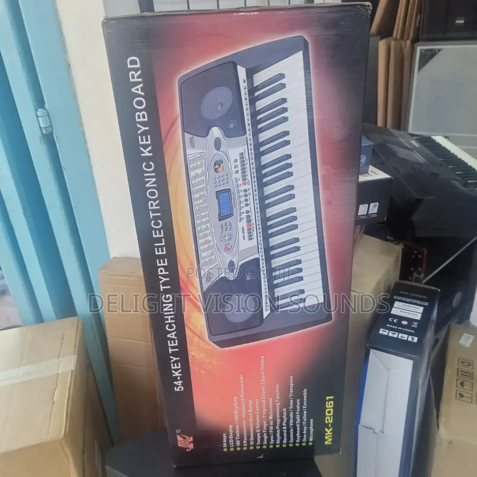 Mk-2061 54-Key Teaching Type Electronic Keyboard