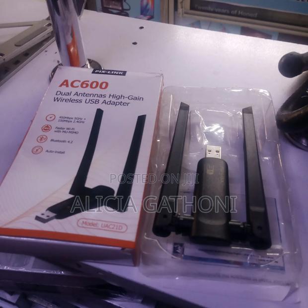 AC600 Dual Antenna Wifi+ Bluetooth Dongle - thumbnail 2