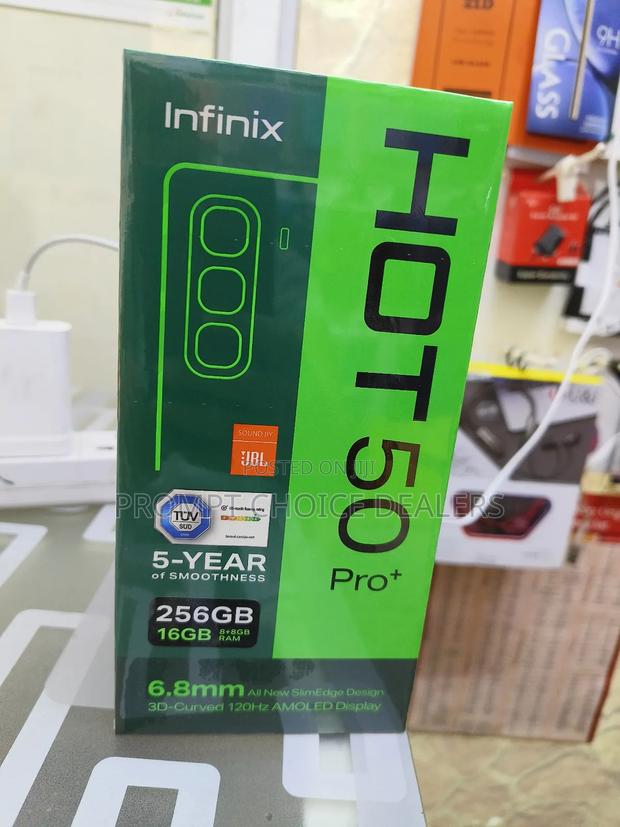 New Infinix Hot 50 Pro 256 GB Black - main view