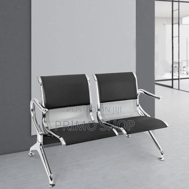 2-Seater Reception Bench -Office Waiting Chairs - main view