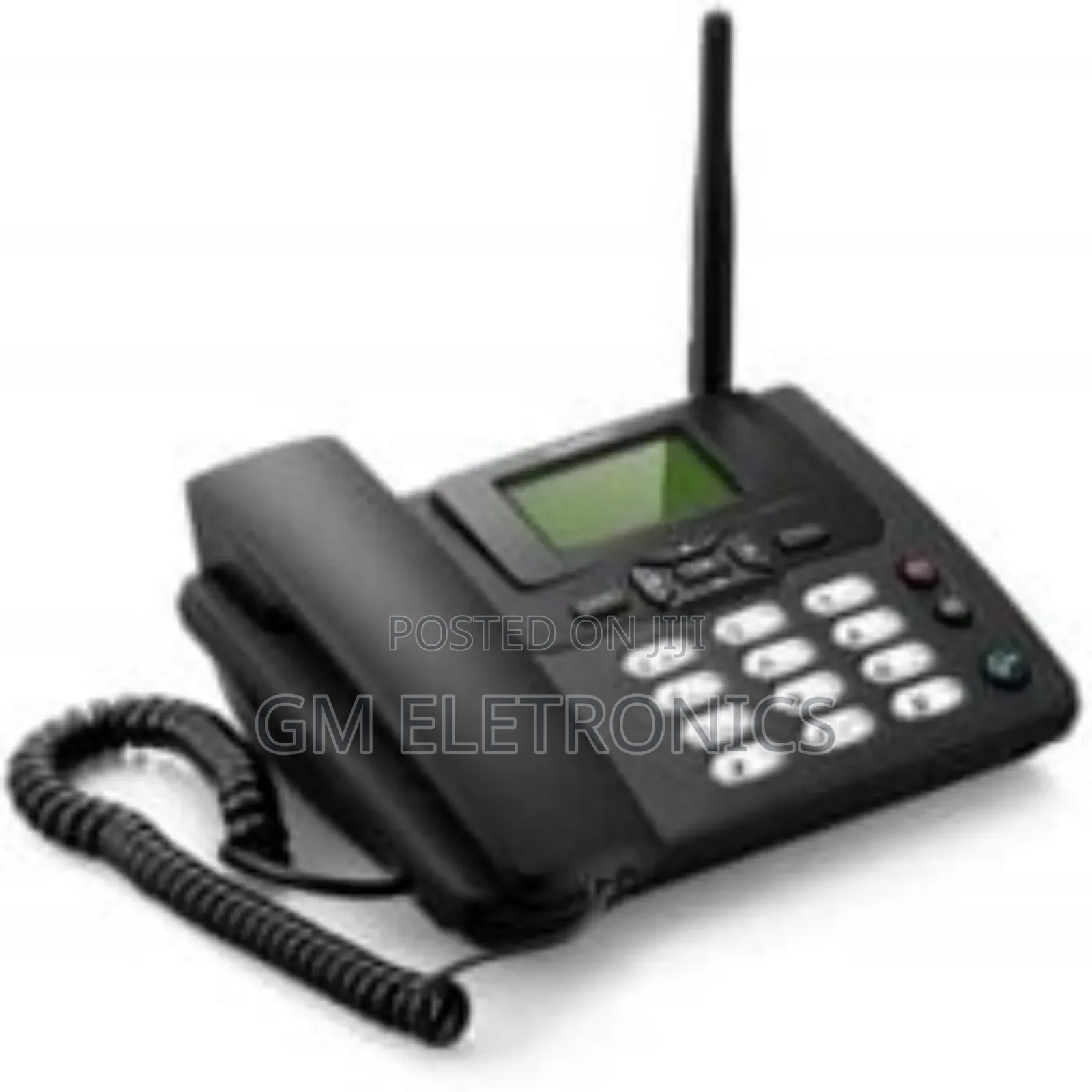 GSM-Fixed Wireless Rechargable Desktop [Black]